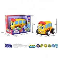 Мягкий автобус BabyToys со звуками и музыкой на батарейках