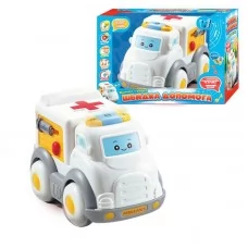 Машинка скорая помощь WToys инерционная со светом и музыкой Машинка скорая помощь WToys инерционная со светом и музыкой
