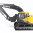 Модель Bburago Construction Экскаватор Volvo Ec220E 1: 50 18-32086 Модель Bburago Construction Экскаватор Volvo Ec220E 1: 50 18-32086