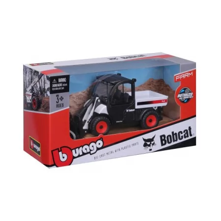 Модель Bburago Погрузчик Bobcat Toolcat 5600, 10 см 18-31806 Модель Bburago Погрузчик Bobcat Toolcat 5600, 10 см 18-31806