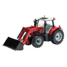 Модель Britains Трактор Massey Ferguson с фронтальным погрузчиком 1: 32 