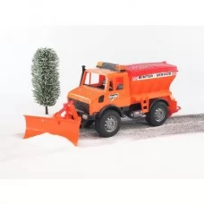 Модель Bruder Снегоуборочный автомобиль MB Unimog 1: 16 