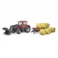 Модель Bruder Трактор Case IH Optum 300CVX із причепом для тюків 1: 16