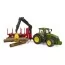 Модель Bruder Трактор John Deere с прицепом и манипулятором 1: 16