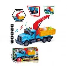 Автокран BabyToys 688-4 со светом и звуком, 32 см