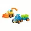 Набор машинок Hola Toys Бульдозер и трактор 6 шт. 326AB-6