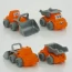  Набір машин "Будмайданчік" 0977 "Technok Toys", 2 шт, самоскид, трактор, в сітці