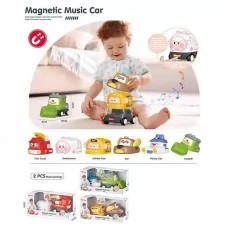 Набор инерционных машинок BabyToys 6217 разных цветов