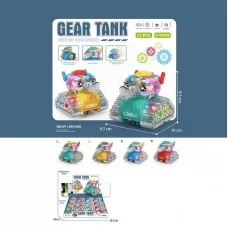 Игрушки танки BabyToys HY-169 инерционные 12 штук