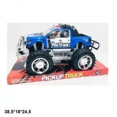 Полицейский пикап инерционный BabyToys 93388 на больших колесах