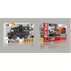 Машинка спецтехника BabyToys 605 B со звуком и светом