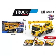 Игрушечный кран BabyToys A 1110-5 со светом и звуком инерционный