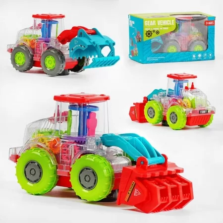 Машинка екскаватор BabyToys X 555-52 з музикою та світлом