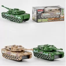 Танк HC 019 A BabyToys со светом и звуком, инерционный Танк HC 019 A BabyToys со светом и звуком, инерционный