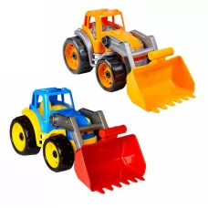 Трактор 1721 3 кольори, "Technok Toys", ківш підіймається, в сітці Трактор 1721 3 кольори, "Technok Toys", ківш підіймається, в сітці