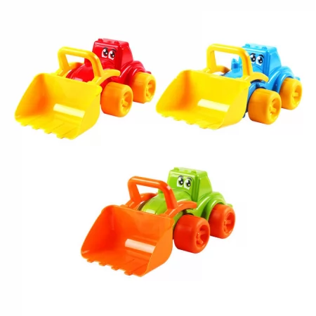  Трактор "Максик" 0960 "Technok Toys", 3 кольори, 26см, у сітці