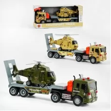 Трейлер WY 571 G / H 2 види, світло, звук, в коробці Трейлер WY 571 G / H 2 види, світло, звук, в коробці