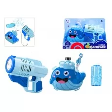 Набор для мыльных пузырей Bubble Backpack 36 см, пускает пузыри с рюкзаком FY915205
