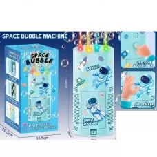 Мыльная игра ZY910A Космические пузыри, 21-10см, звук, свет, наклейки, запаска 8см, на бат-ке, в кор-ке