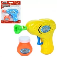 Пістолет для мильних бульбашок BabyToys механічний 13,5см Пістолет для мильних бульбашок BabyToys механічний 13,5см