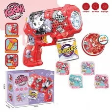 Пистолет с мыльными пузырями BabyToys 105 A для детей