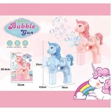 Пистолет с мыльными пузырями BabyToys 117 для детей 2 цвета