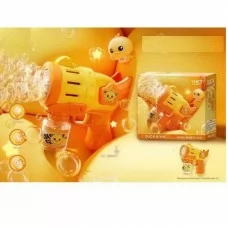 Пистолет для мыльных пузырей BabyToys с подсветкой на батарейках