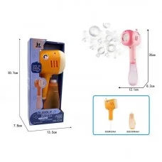 Пистолет для мыльных пузырей BabyToys 531 A со светом и музыкой