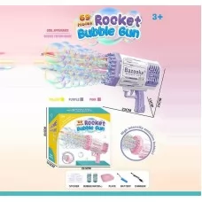 Пістолет із мильними бульбашками BabyToys 57737 для дітей від 2 років