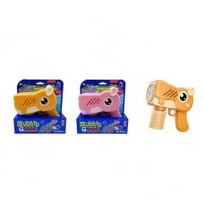 Пистолет с мыльными пузырями BabyToys 595A автоматический со светом