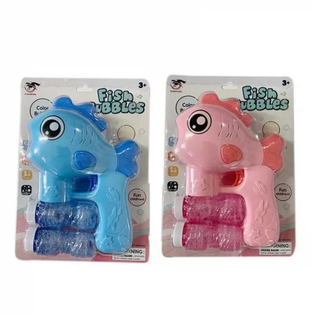 Пистолет для мыльных пузырей BabyToys 7731 два цвета