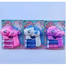 Пистолет с мыльными пузырями BabyToys 7739 3 цвета