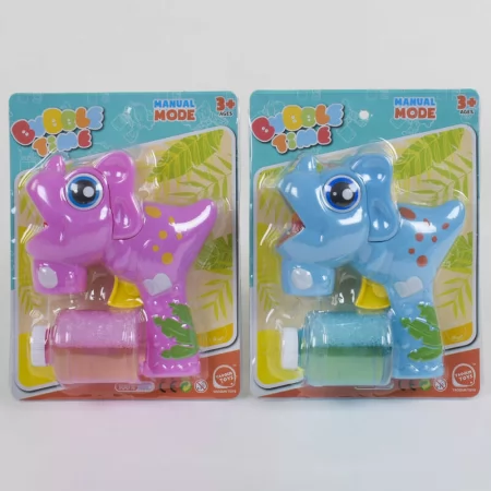 Пістолет із мильними бульбашками BabyToys 8807 S механічний