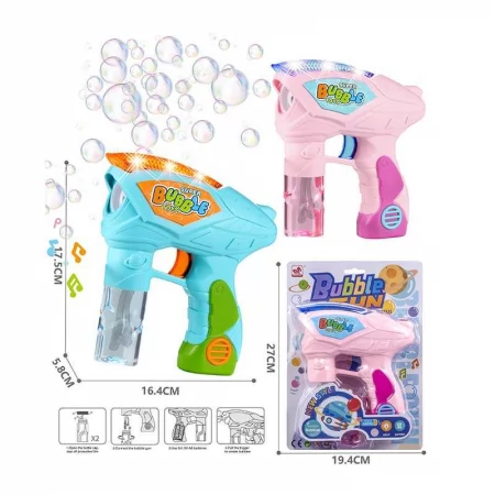 Пістолет із мильними бульбашками BabyToys 889-72 для дітей