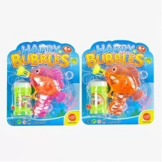 Пистолет для мыльных пузырей BabyToys 9905 A механический 2 цвета