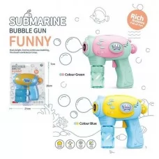 Пистолет с мыльными пузырями BabyToys AL 2021-1 два цвета