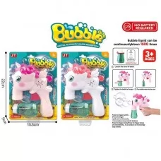 Пістолет із мильними бульбашками BabyToys JT 6904, 2 кольори