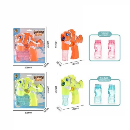 Пістолет із мильними бульбашками BabyToys MY 10094 2 кольори
