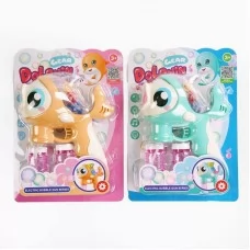 Пистолет с мыльными пузырями BabyToys WX 532 со светом и музыкой