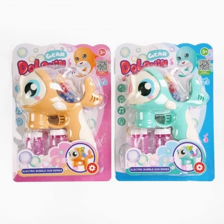 Пистолет с мыльными пузырями BabyToys WX 532 со светом и музыкой