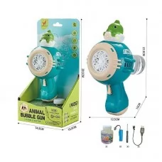 Пистолет с мыльными пузырями BabyToys XH 136 для детей от 2 лет