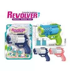 Пистолет детский с мыльными пузырями BabyToys 3 вида микс