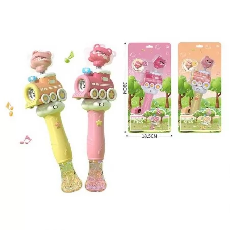 Генератор мыльных пузырей BabyToys 2203 2 цвета для детей