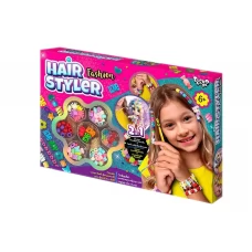 Набор для творчества причесок Hair Styler Fashion малый, 20 см, плетение и аксессуары, Danko