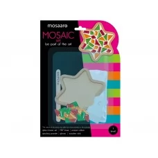 Набір для творчості, Скляна мозаїка в блістері Зірка, Level 1, Mosaaro MA1009
