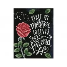 Алмазная картина Открытка для друга 30х40 см, Strateg KB115