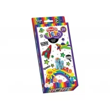 Тесто для лепки Master Do коробка 20 цветов, Danko Toys