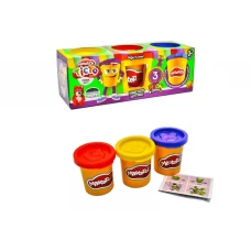 Тісто для ліплення Master Do 3 банки 50 грам, Danko Toys