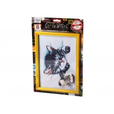 Набор креативного творчества Вышивка крестиком на канве CROSS STITCH, Danko Toys
