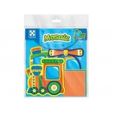 Набір для творчості, М'яка мозаїка Транспорт, Vladi Toys VT4511-10